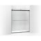 Kohler Levity(R) Sliding Shower Door, 74" H X 56-5/8 - 59-5/8" W, With 1/4" Crystal Clear Glass And Towel Bars K-706015-L-ABZ - alternate 1